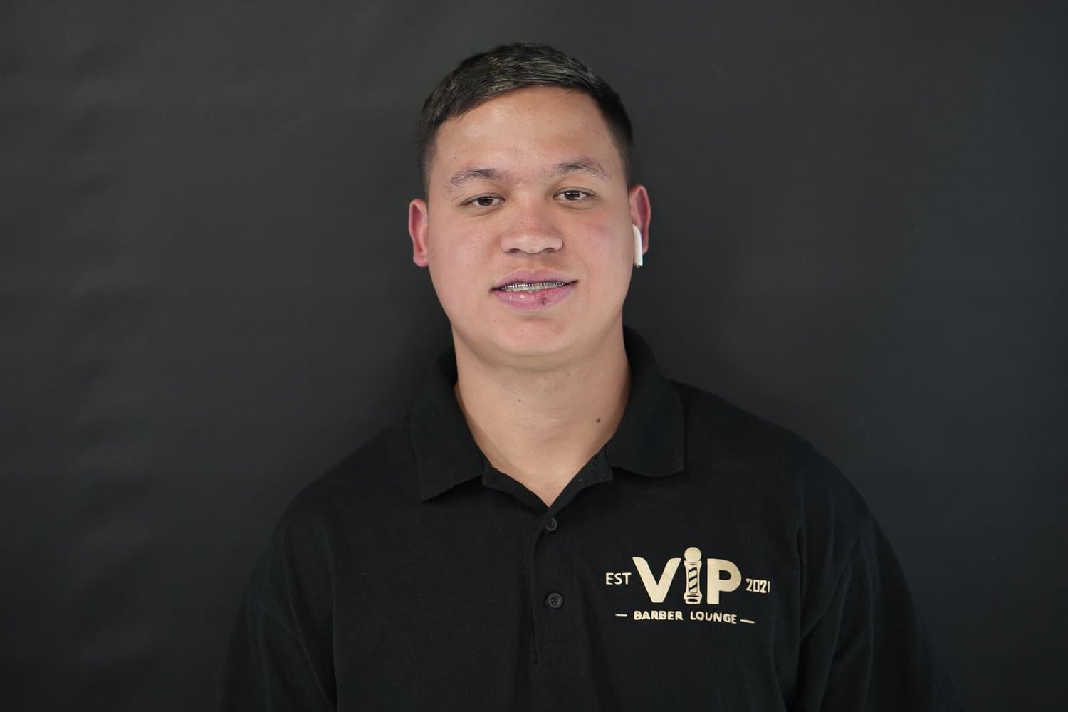 Neyker, barber at VIP Barber Lounge Denver